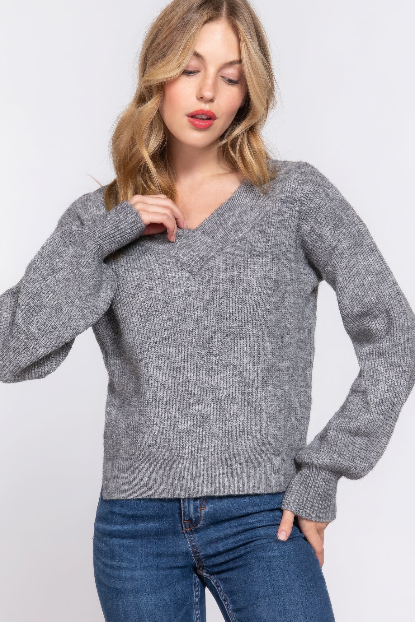 Knitted Grey elegance