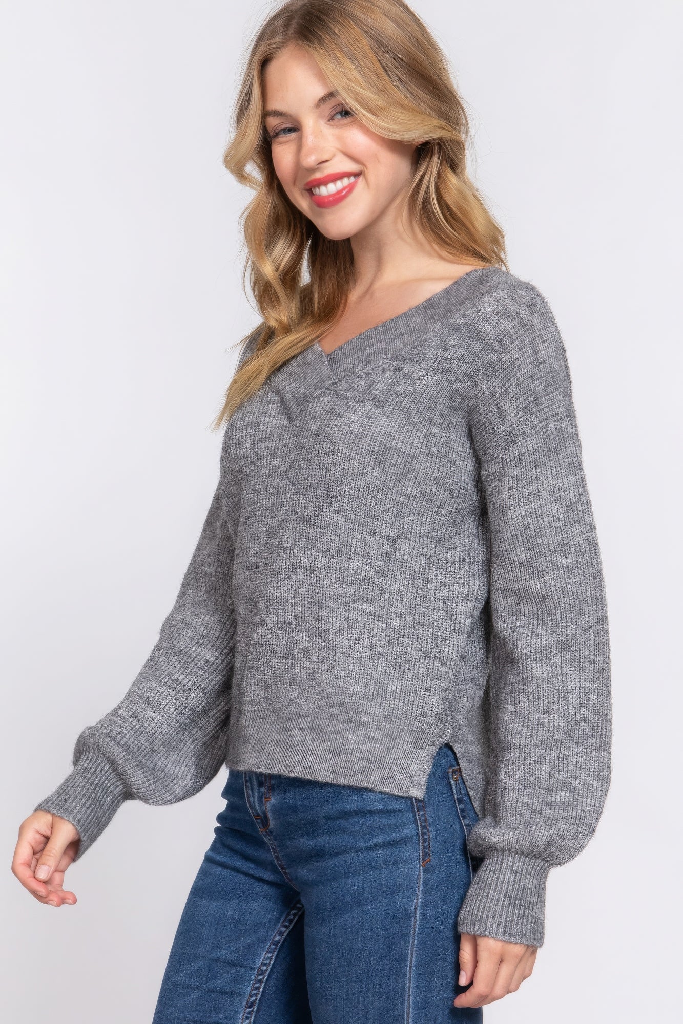 Knitted Grey elegance