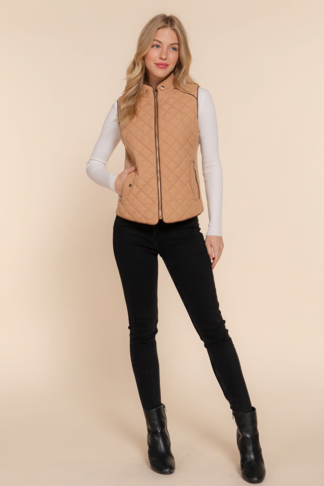 Nordic Breeze Vest Beige