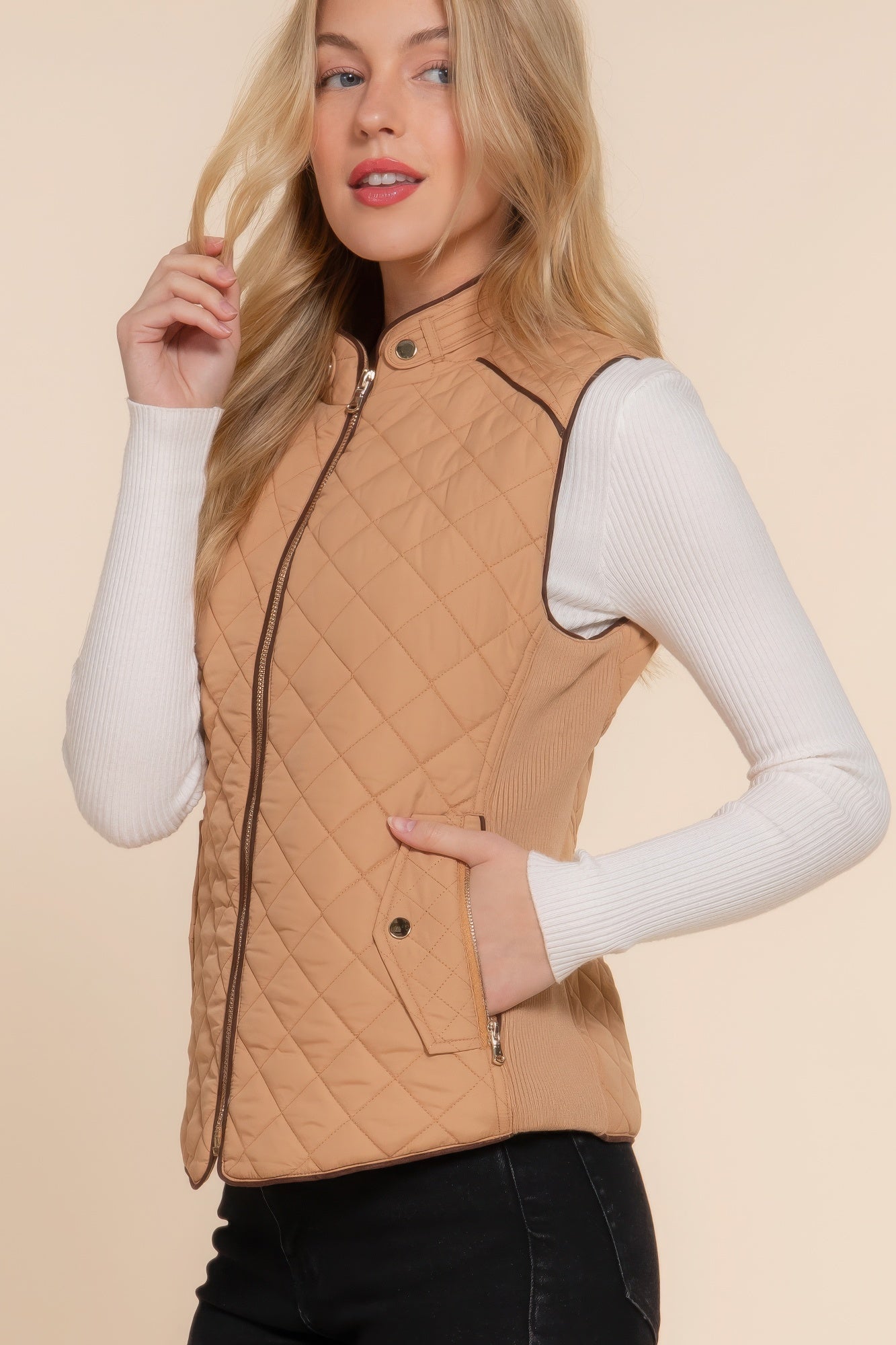 Nordic Breeze Vest Beige