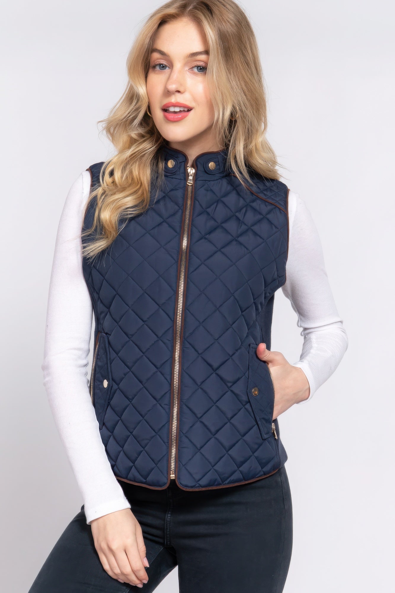 Nordic Breeze Vest Navy