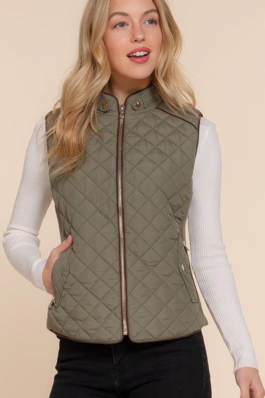 Nordic Breeze Vest Green