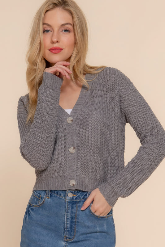 Long sleeve sweater Grey