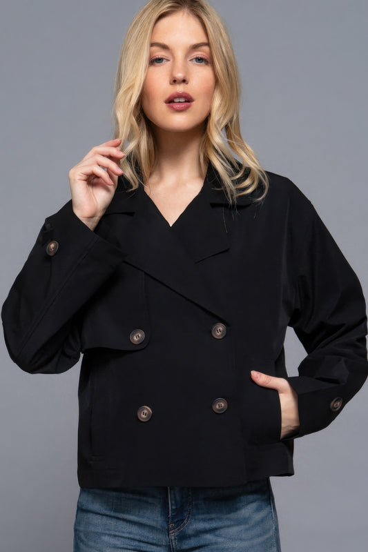 Trench Jacket Black