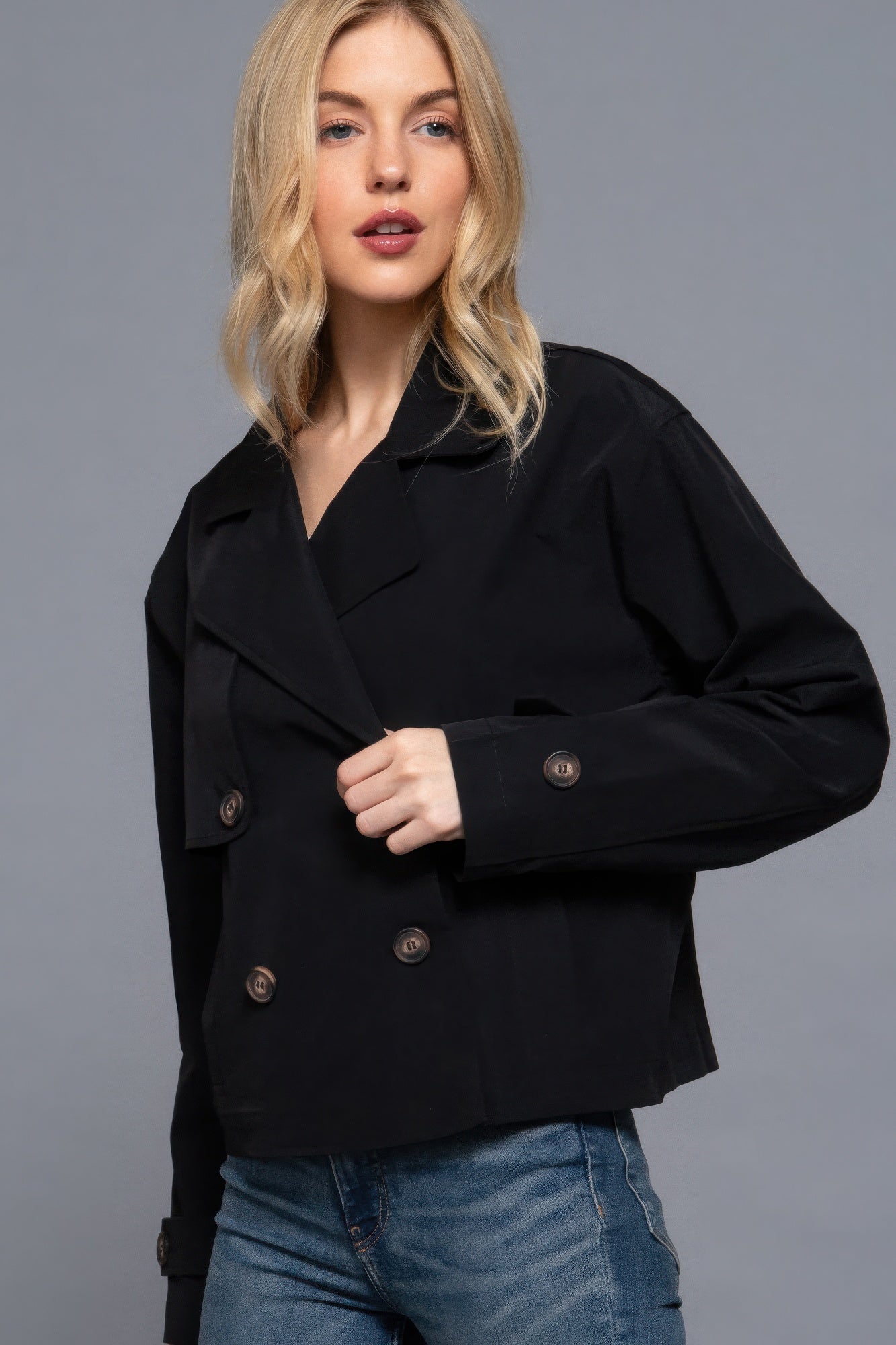 Trench Jacket Black